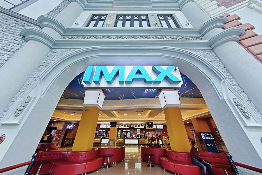 Вывеска IMAX в ТРЦ «Европа»