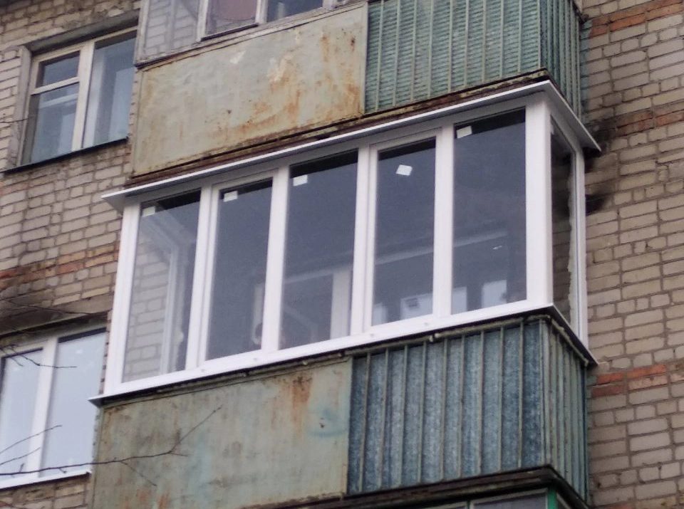 Лоджия в кирпичном доме, г. Пенза, ул. Краснова