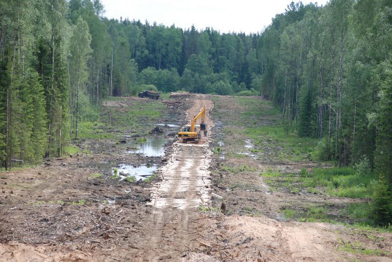 Лежневая дорога