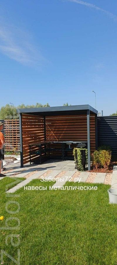 Навес над мангалом
